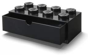 ΚΟΥΤΙ ΑΠΟΘΗΚΕΥΣΗΣ LEGO® ΟΡΘΟΓΩΝΙΟ ΜΕΓΑΛΟ ΜΑΥΡΟ ΣΥΡΤΑΡΩΤΟ 31,6×15,8 x11,3cm