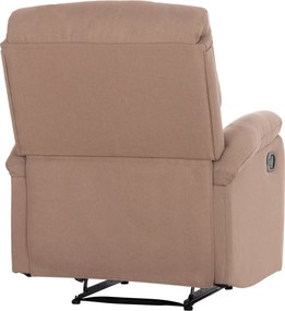 ΠΟΛΥΘΡΟΝΑ RELAX DIONI HM3296.03 ΜΠΕΖ ΥΦΑΣΜΑ 85x90x100Υεκ.