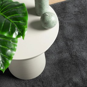 vidaXL Χαλί OVIEDO με Κοντό Πέλος Ανθρακί 140 x 200 εκ.