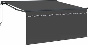 vidaXL Σκηνίτσα Αναδιπλούμενη Ανθρακί 350 x 250 εκ