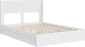 vidaXL Καλάθι με αποθήκη και κεφαλάρι Λευκό 140 x 200 cm