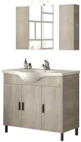 Bathroom Set LUNA 100 Μπέζ Ανοιχτό