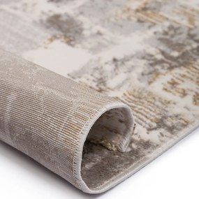 Χαλί Διαδρόμου (67x220) Βιοκαρπέτ Gossip 9856A White Gold