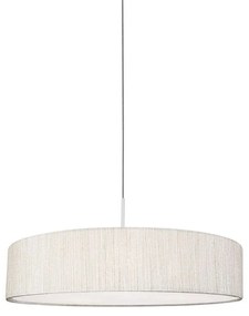 Φωτιστικό Οροφής Turda III 8945 White-Silver Nowodvorski Metal, Fabric