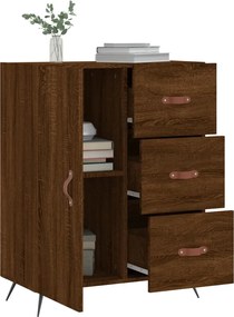 vidaXL Ντουλάπι Καφέ Δρυς 69,5 x 34 x 90 εκ. Επεξεργασμένο Ξύλο