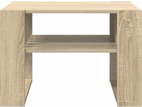vidaXL Τραπεζάκι σαλονιού Δρύς Sonoma 66 x 49,5 x 45 εκ.