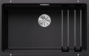 Blanco Etagon 700-U Black SILGRANIT® PuraDur® Γρανιτένιος Νεροχύτης 80cm