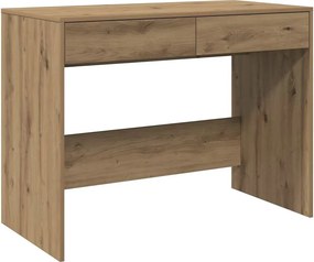 vidaXL Γραφείο Αρτισιανή Δρυς 101x50x76,5 εκ. από Επεξεργασμένο Ξύλο