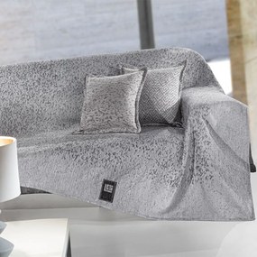 Ριχτάρι Matis Grey Guy Laroche Πολυθρόνα 180x150cm Ακρυλικό,Βαμβάκι, Polyester
