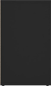 vidaXL Παπουτσοθήκη Μαύρη 52,5 x 30 x 50 εκ.