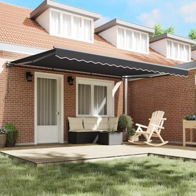 vidaXL Σκηνίτσα Αναδιπλούμενη Ανθρακί 450x300 εκ.