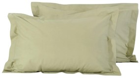 Μαξιλαροθήκες Σετ 2τμχ 1016 Green Das Home 50Χ70 50x75cm 100% Cotton