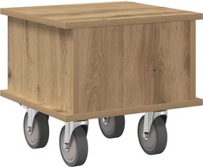 vidaXL Βάση TV Artisan Oak 37 x 35 x 35 εκ Επεξεργασμένο ξύλο
