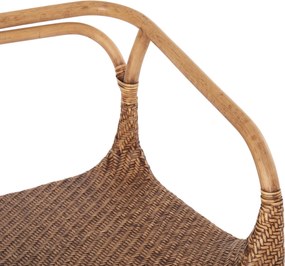 ΠΟΛΥΘΡΟΝΑ RELIK ΕΣΩΤ. ΧΩΡΩΝ HM9955.02 ΦΥΣΙΚΟ RATTAN-ΚΑΡΥΔΙ ΧΡΩΜΑ 60x57x79Υεκ.