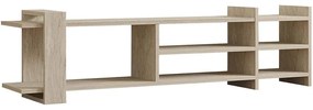 Έπιπλο Τηλεόρασης Zeyna 835PUQ6401 156x29,6x40cm Travertine Beige