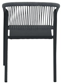Καρέκλα Tangier Fylliana Γκρί 57x61x75 εκ. 57x61x75 εκ.
