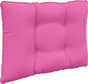 vidaXL Μαξιλάρι Καναπέ Εξωτερικού Χώρου 2 pcs Ροζ Πολυεστέρας