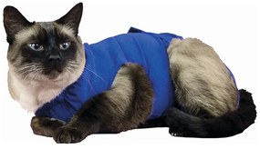 Πουκάμισο Aποκατάστασης Kατοικίδιων Zώων KVP 21-24 cm Μπλε