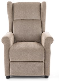 AGUSTIN recliner with massage function, color: beige DIOMMI V-CH-AGUSTIN_M-FOT-BEŻOWY