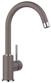 Blanco Mida SILGRANIT® Volcano Grey Μπαταρία Κουζίνας με Περιστρεφόμενο Ρουξούνι