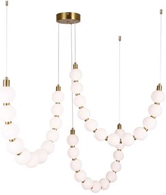 Φωτιστικό Οροφής Τρίφωτο LED Eurolamp Trea 144-18044