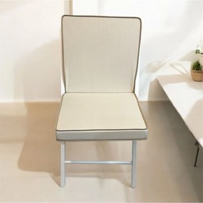Μαξιλάρι καρέκλας με πλάτη Μπεζ 40x80 cm
