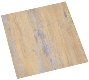 vidaXL Δάπεδο Αυτοκόλλητο Καφέ 55 τεμ. 5,11 μ² από PVC