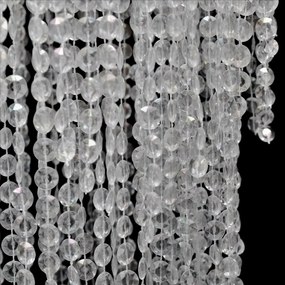 Πολυέλαιος με Κρύσταλλα 26 x 70 cm - Διαφανές