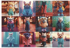 Παζλ Educa 20219 Fashion Animals