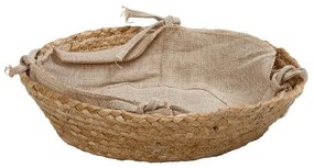 Καλάθι Ψωμιού AMN101 24x7cm Natural-Beige Espiel Cotton,Jute