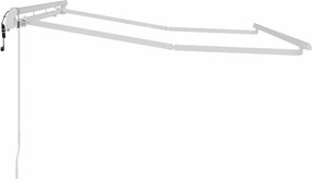 vidaXL Σκελετός Τέντας Λευκό 3 x 2 m Μέταλλο