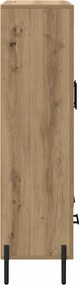 vidaXL Highboard CORONA Artisan Oak 69,5 x 31 x 115 εκ.