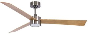Lucci Air Climate IV Ανεμιστήρας Οροφής 132cm με Φως και Τηλεχειριστήριο Καφέ