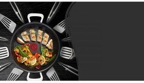 Τηγάνι Wok  Tefal G2557172 SHAL26CV M Απεριόριστο, 26 cm, Καπάκι, Αντικολλητική επίστρωση, Θερμοσήμα, Επαγωγή, Μαύρο