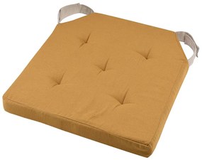 Μαξιλάρι Καρέκλας (38x38) S-F Duo Curry/Lin CU1490333GAL-V
