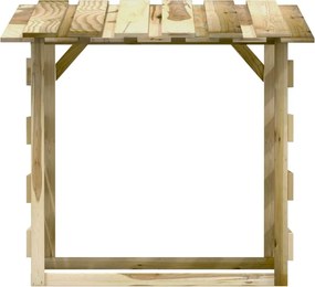 vidaXL Πέργκολες με Οροφή 2 τεμ. 100x90x100 εκ. από Εμποτισμένο Πεύκο
