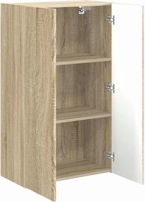 vidaXL Ντουλάπι Τηλεόρασης Τοίχου 59,5 x 31 x 100 εκ. Δρύς Sonoma
