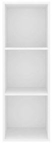 vidaXL Έπιπλο Τηλεόρασης Κρεμαστό Λευκό 37x37x107 εκ. από Επεξ. Ξύλο