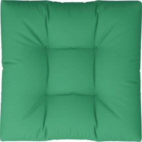 vidaXL Μαξιλάρι Παλέτας Πράσινο 80 x 80 x 12 εκ. Υφασμάτινο