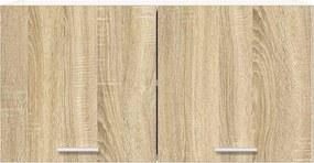 vidaXL Κρεμαστό ντουλάπι Δρύς Sonoma 80 x 31 x 40 εκ