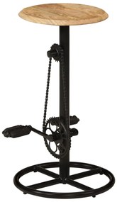 vidaXL Σκαμπό Μπαρ 2 τεμ. από Μασίφ Ξύλο Μάνγκο