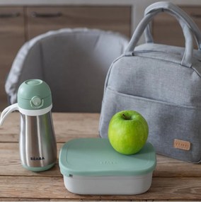 Béaba Δοχείο Φαγητού Ανοξείδωτο Velvet grey/Sage green