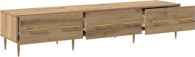 vidaXL Ντουλάπι TV 150 x 36 x 30 εκ Artisan Oak Επεξεργασμένο ξύλο