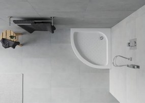 Mexen Rio Ντους ημικυκλικό 80 x 80 cm, λευκό - 47108080