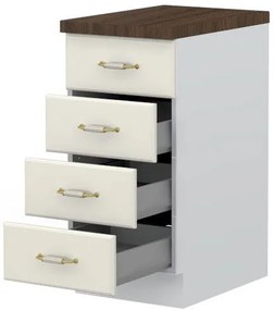 Επιδαπέδιο ντουλάπι Toscana R40-4M BOX