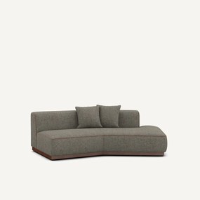 Γωνία καναπέ δεξιά από tweed ύφασμα, JACOPO