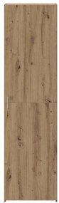 vidaXL Highboard από δρυ 50x42.5x185 εκ. Σχεδιασμένο ξύλο
