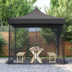 vidaXL Κουνουπιέρα 156 Μαύρη 300x300x200εκ. από Δίχτυ