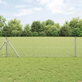 vidaXL Συρματόπλεγμα Σταθερού Εδάφους 50 x 0,8 m Γαλβανισμένος Χάλυβας