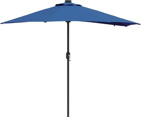 vidaXL Ομπρέλα Κήπου 294 x 150 x 223 εκ Πολυεστέρας και Χάλυβας